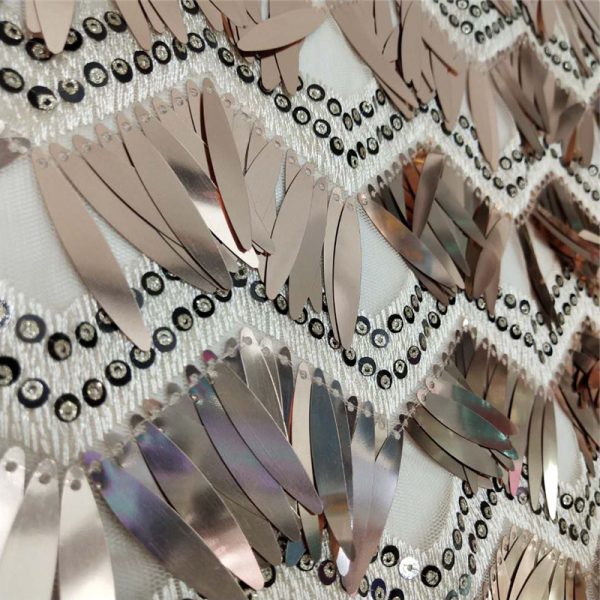 Wholesale Custom Spangle Sequin Fabric for Prom Dresses & Costumes - Image 3
