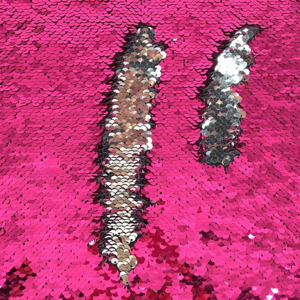 flip up reversible sequin fabric two tone fabric