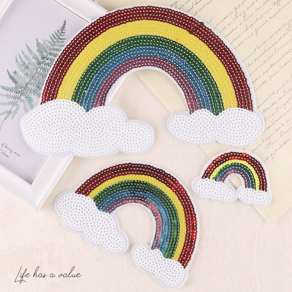 custom sequin patches